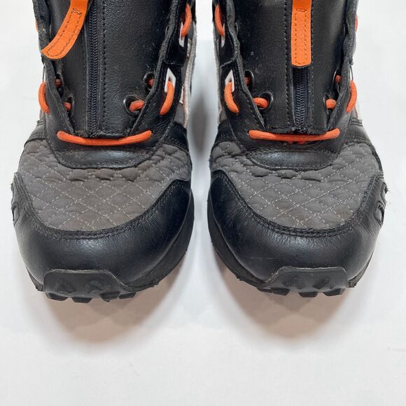 Asics GEL-LYTE MT‎ Zip Sneakers Men\'s Size 8.5 Black Orange Vintage 1191A143-001 main image 4